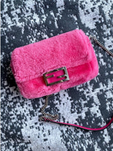 Load image into Gallery viewer, Ltd Edition Hot Pink Fendi Fur Baguette