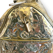 Load image into Gallery viewer, Louis Vuitton Miroir Speedy 35 in Gold with Silver Hardware – Limited Edition (2006)