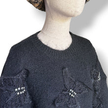 Load image into Gallery viewer, Christian Milada Embellished Wool Blend Butterfly Jersey — New With Tags