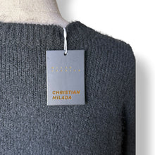 Load image into Gallery viewer, Christian Milada Embellished Wool Blend Butterfly Jersey — New With Tags