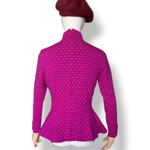 Load image into Gallery viewer, Vintage Christian Dior Wool & Angora Peplum Jersey