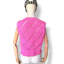 Load image into Gallery viewer, GANNI Logo Knit Vest