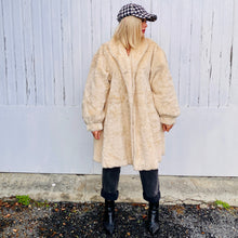 Load image into Gallery viewer, Vintage Italian Faux Fur Coat