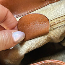 Load image into Gallery viewer, Vintage Gucci Bamboo Handle Leather Backpack