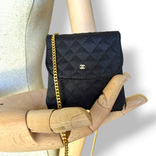 Load image into Gallery viewer, Vintage Chanel Micro Mini Flap Bag Necklace, Circa 1990