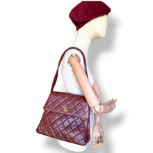 Load image into Gallery viewer, Vintage Chanel Caramel Quilted Lambskin Shoulder Bag