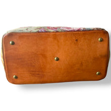 Load image into Gallery viewer, Vintage Ralph Lauren Floral Tapestry Holdall
