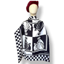 Load image into Gallery viewer, Vintage Lanvin Paris Art Deco Silk Scarf