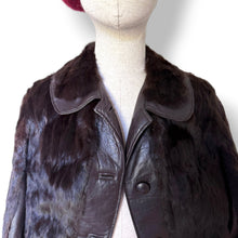 Load image into Gallery viewer, Vintage Furs by Brandon Mink & Leather Jacket
