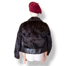 Load image into Gallery viewer, Vintage Furs by Brandon Mink & Leather Jacket