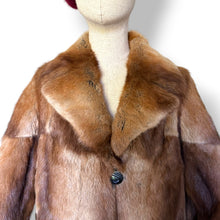 Load image into Gallery viewer, Vintage Patchwork Mink Fur Coat