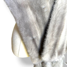 Load image into Gallery viewer, Vintage Silver Grey Mink Stole