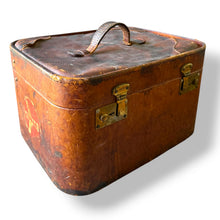 Load image into Gallery viewer, Vintage Leather Vanity Case by Madler Zürich