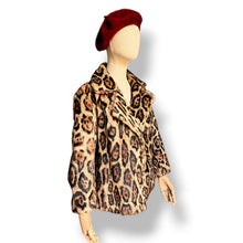 Load image into Gallery viewer, Vintage Wild Cat Fur Coat