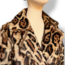Load image into Gallery viewer, Vintage Wild Cat Fur Coat