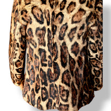 Load image into Gallery viewer, Vintage Wild Cat Fur Coat