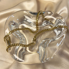 Load image into Gallery viewer, Vintage Gold-Tone Curb Chain Necklace