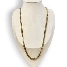 Load image into Gallery viewer, Vintage Gold-Tone Curb Chain Necklace