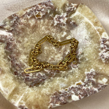 Load image into Gallery viewer, Vintage Givenchy Gold-Tone Byzantine Link Bracelet
