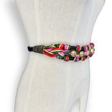 Load image into Gallery viewer, Vintage Braided Rope Statement Belt