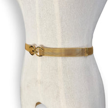 Load image into Gallery viewer, Vintage Gold Mesh Belt