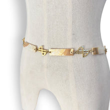 Load image into Gallery viewer, Vintage Mother-of-Pearl Link Belt