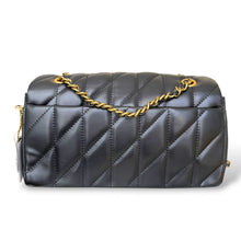 Load image into Gallery viewer, Coach Tabby Shoulder Bag in Quilted Black Nappa Leather