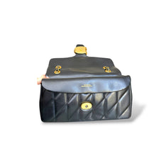 Load image into Gallery viewer, Coach Tabby Shoulder Bag in Quilted Black Nappa Leather