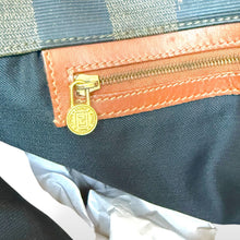 Load image into Gallery viewer, Vintage Fendi Pequin Stripe Shopper Tote