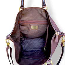 Load image into Gallery viewer, Vintage Braun Büffel Chocolate Brown Leather Tote with Braided Handles
