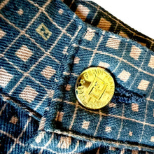 Load image into Gallery viewer, Vintage Fendi Jeans Mosaic Print Trousers