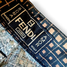 Load image into Gallery viewer, Vintage Fendi Jeans Mosaic Print Trousers
