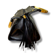 Load image into Gallery viewer, Vintage Fendi Pasta Woven Leather Bag – Black