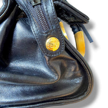 Load image into Gallery viewer, Vintage Fendi Pasta Woven Leather Bag – Black