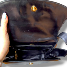 Load image into Gallery viewer, Rare Circa 1970s–Early 1980s Gucci Black Leather Shoulder Bag with Original Coin Purse
