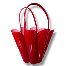 Load image into Gallery viewer, Kate Spade Red Patent Leather Petal Bag