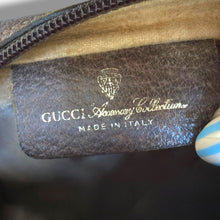Load image into Gallery viewer, Circa 1980s Vintage Gucci Accessory Collection GG Web Shoulder Bag