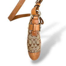 Load image into Gallery viewer, Vintage Coach Signature Canvas & Leather Crossbody Bag