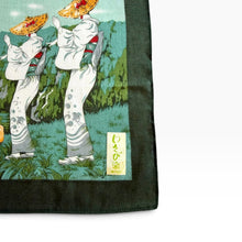 Load image into Gallery viewer, Vintage Japanese Wasabi-Dyed Cotton Neckerchief