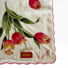 Load image into Gallery viewer, Vintage Kenzo Tulip Cotton Neckerchief