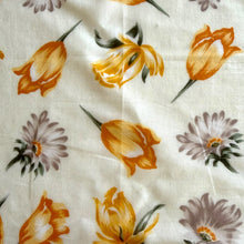 Load image into Gallery viewer, Vintage Hanae Mori Floral Cotton Neckerchief
