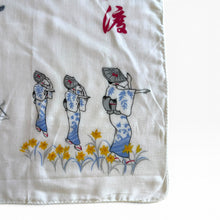 Load image into Gallery viewer, Vintage Japanese Sado Island Souvenir Neckerchief