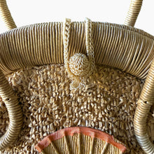 Load image into Gallery viewer, Vintage Japanese Bel-Air Straw & Jute Handbag