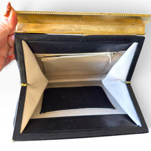 Load image into Gallery viewer, Vintage Valentino Garavani Navy & Ivory Evening Clutch