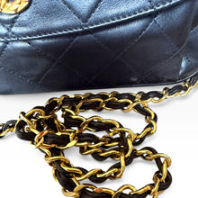 Load image into Gallery viewer, Rare Vintage Chanel Black Quilted Lambskin Flap Camera Bag
