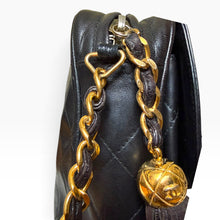 Load image into Gallery viewer, Rare Vintage Chanel Black Quilted Lambskin Flap Camera Bag