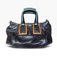 Load image into Gallery viewer, Vintage Chloé Black Leather Ethel Bag with Shoulder Strap
