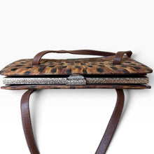 Load image into Gallery viewer, Vintage Peacock Feather Handbag