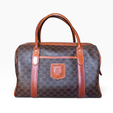 Load image into Gallery viewer, Vintage Celine Macadam Boston Bag