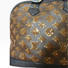 Load image into Gallery viewer, Rare 2009 Louis Vuitton Alma Monogram Eclipse Sequins PM